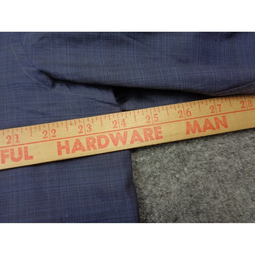 Brioni Ventiquattro Shirt Mens 17 1/2" 44 Neck Blue Long Sleeve Made in Italy - Picture 10 of 13